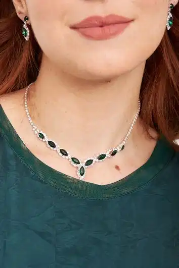 סט ספיר ירוק